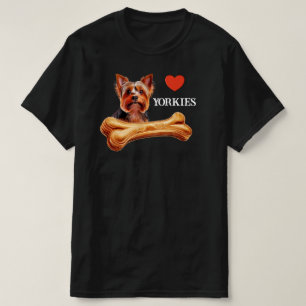 LOVE YORKIES  T-Shirt