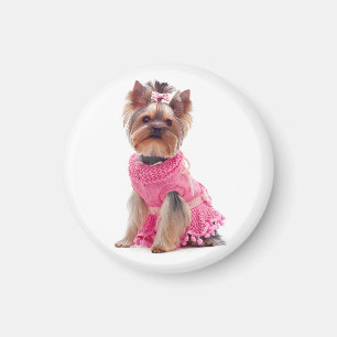 Love Yorkshire Terrier Puppy Dog Magnet