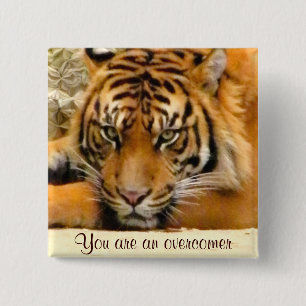 Love You_ 15 Cm Square Badge