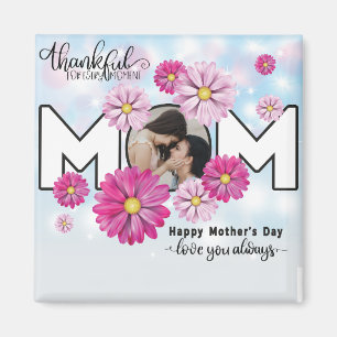  Love You Always Mum Custom Mothers Day Photo Magnet