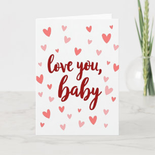 Love You Baby Heartfelt Card
