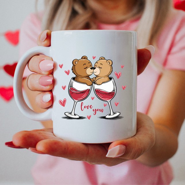 Love You, Bear Couple Coffee Mug (Creator Uploaded)