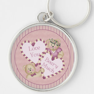 Love You Beary Much Keychain