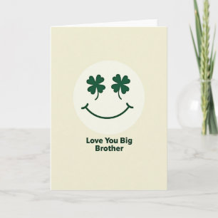 Love You Big Brother Card