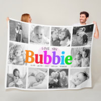 Love You Bubbie Rainbow 10 Photo Collage Modern