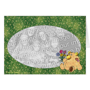 Love You Bunches Bear Template