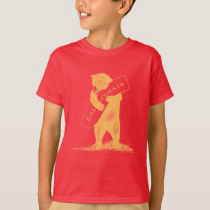 Love You California--Red and Gold T-Shirt