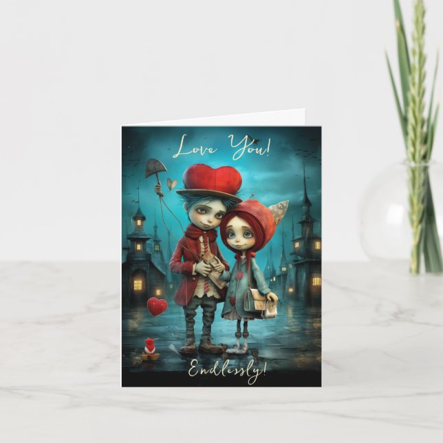 Love You Card (Front)