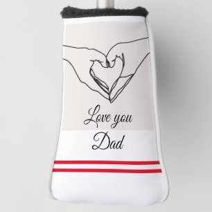 Love You Dad Best Putter Golf Head Cover