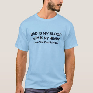 Love You Dad & Mum T-Shirt