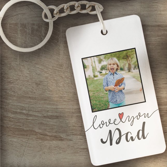 Love You Dad Photo Father's Day | Keychain (Creator Uploaded)
