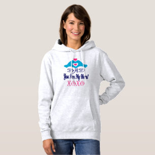❤↷Love You Dad, You are My Hero Classic Hoodie