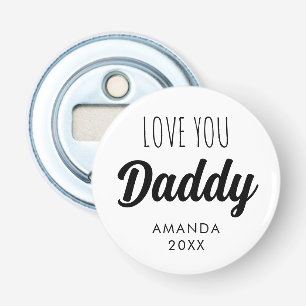  Love You 'Daddy' Custom Photo Collage  Bottle Opener