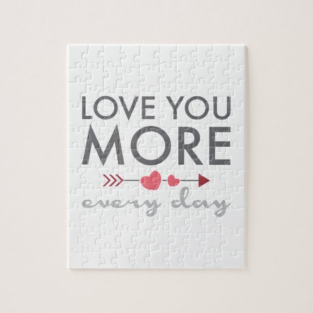 Love You Everyday Jigsaw Puzzle (Vertical)