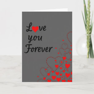 Love You Forever Art Card
