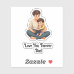 Love You Forever, Dad -  Men's Value<br><div class="desc">Capture the timeless bond between father and child with this touching design, “Love You Forever, Dad.” This emotional illustration shows a heartfelt moment of a dad lovingly holding his child close — symbolising warmth, safety, and unconditional love. Rendered in a cartoon-realistic style with soft colours and clean lines, this artwork...</div>