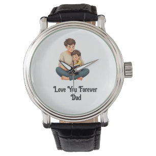 Love You Forever, Dad -  Men's Value  Watch