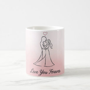 Love You Forever Mug – Romantic Valentine’s Gift