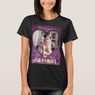 LOVE YOU GRANDMA CUSTOM PHOTO T-Shirt
