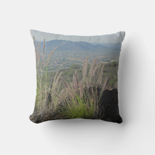 Love You Grandma Distant Mountain Photo Southwest Cushion