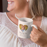 Love You Grandma Heart Photo Coffee Mug<br><div class="desc">Personalised grandma coffee mug featuring 2 family photos in a cute heart shape,  the words "we love you grandma",  and the grandchildren names. Can be changed to any relation!</div>