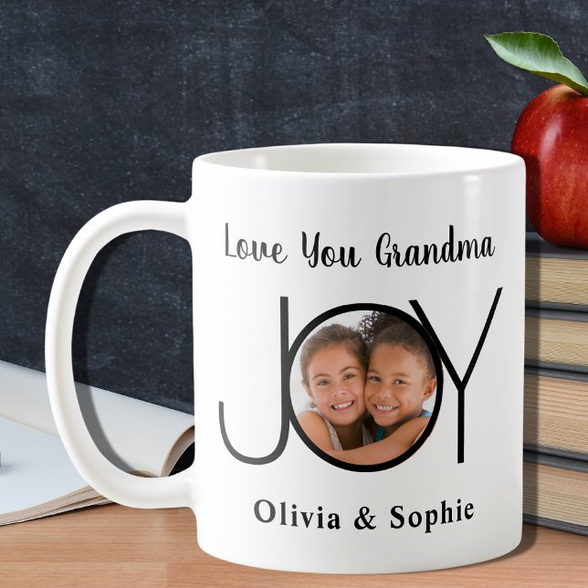 Love You Grandma Personalised Photo Coffee Mug (Creator Uploaded)