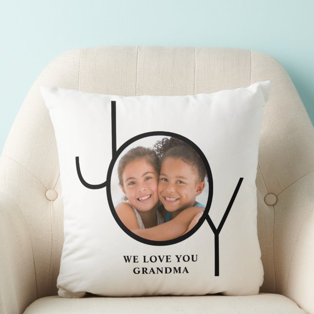 Love You Grandma Personalised Photo Cushion (Creator Uploaded)