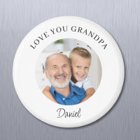 Love You Grandpa Keepsake Photo
