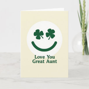 Love You Great Aunt Card