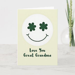 Love You Great Grandma Card