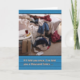 Love You Heaps Parent to Teen Birthday Card
