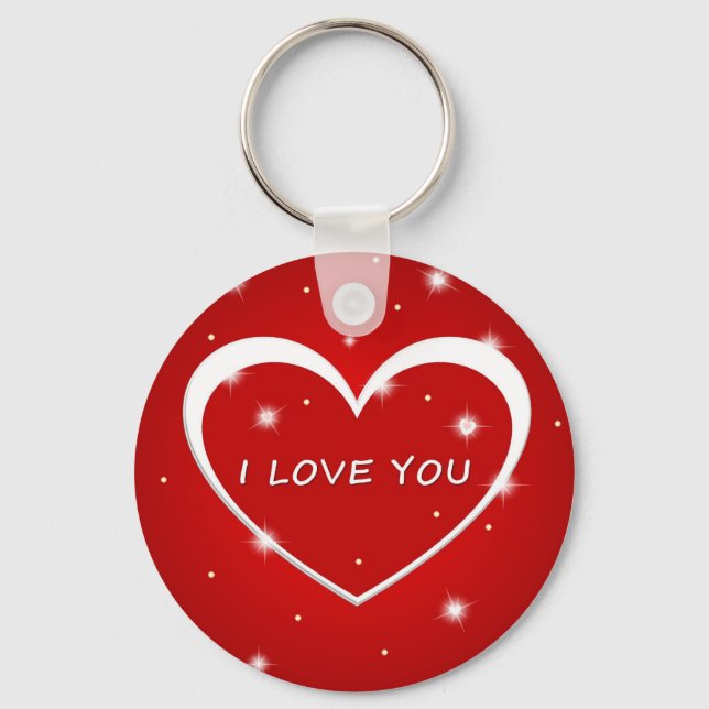 Love you key ring (Front)