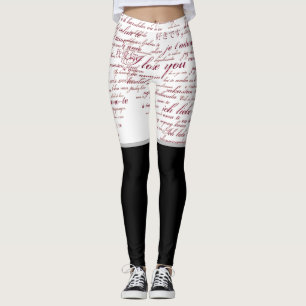 Love you leggings