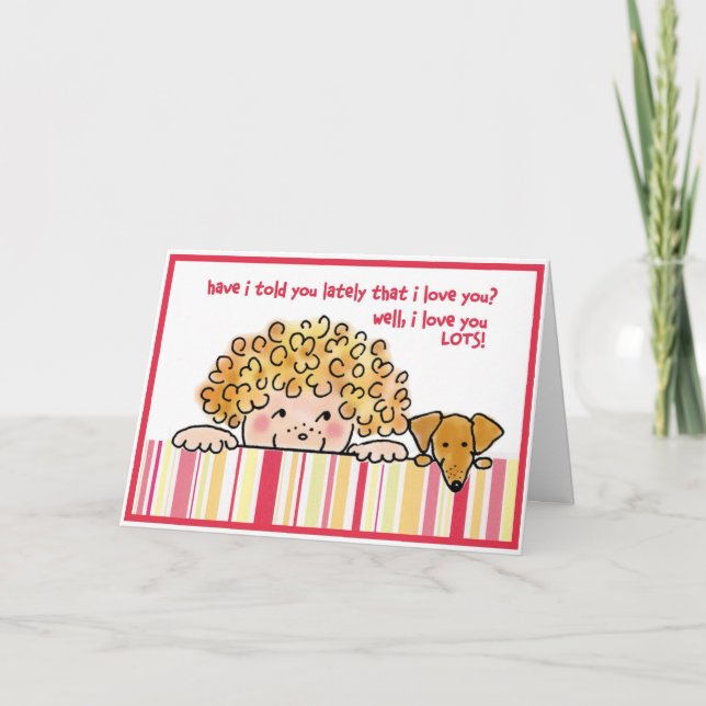Love You Lots! Card (Front)