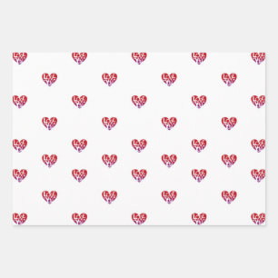 Love You Lover's Heart® Wrapping Paper