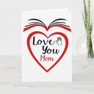 Love You Mom Heartfelt Story Card