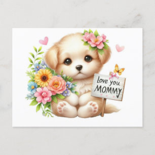 *"Love You Mommy – A Heartfelt Tribute"*   Holiday Postcard