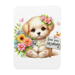 *"Love You Mommy – A Heartfelt Tribute"* Magnet