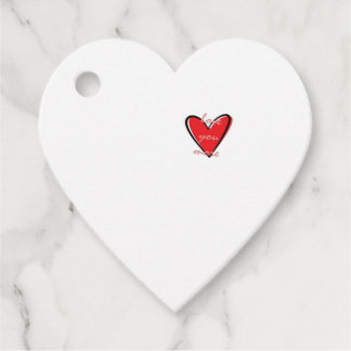 Love You More Creative Minimal Style Favour Tags