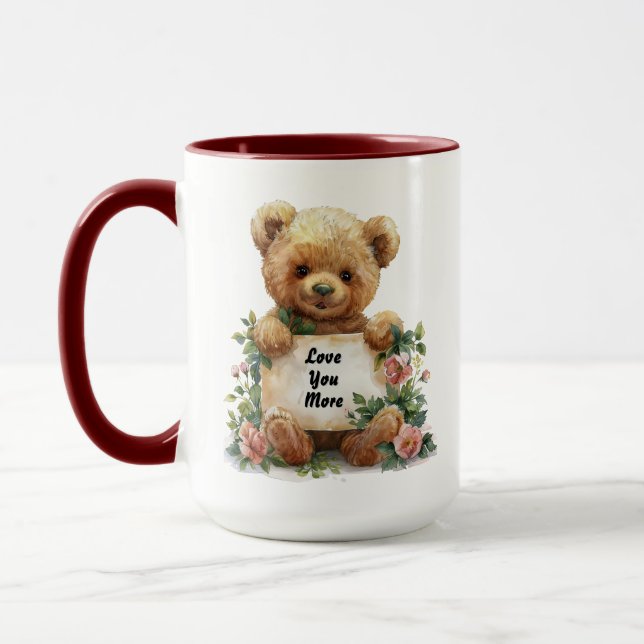 Love You More Mug (Left)