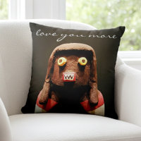 Love You More Quote Script Kachina Doll Photo Bold