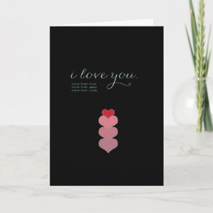 Love You More Than Heartfelt Style  Card