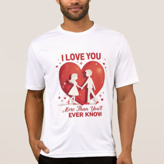 Love You More Than You'll Ever Know – Romantic T-Shirt