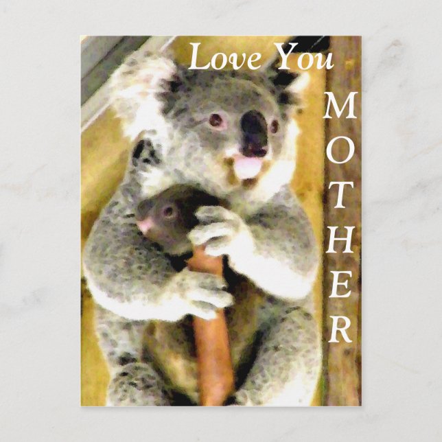 Love You,Mother_ Postcard (Front)