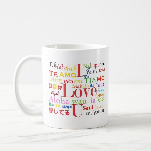 "Love you" Mug (Left)
