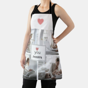 Love You Mum – Custom Photo Apron for Mother’s Day
