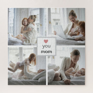Love You Mum – Custom Photo Puzzle for Mothers Day