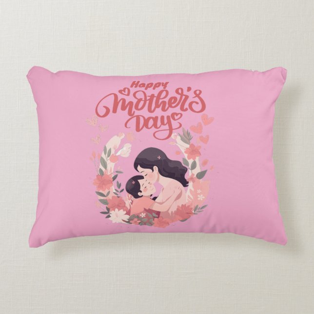 Love you Mum! Decorative Cushion (Front)