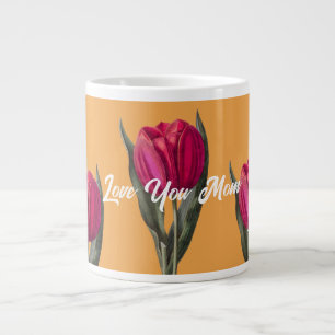 Love you Mum Designed Gift Large Coffee Mug
