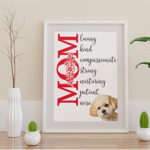 Love you Mum...from your Maltipoo Poster